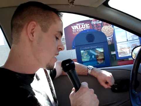 UFC announcer Bruce Buffer orders at Burger King