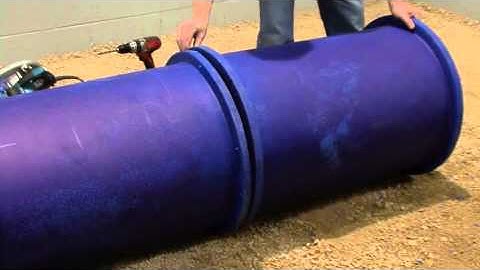 The BlueDuct Installation: Cut and Connect Flanged Duct