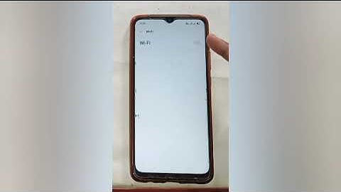 How to connect wifi in oppo f15,connect wifi settings