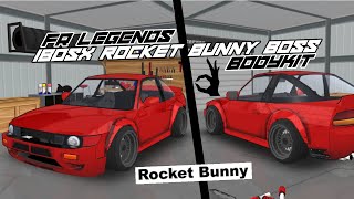 FR LEGENDS 180sx Rocket Bunny Boss Bodykit Livery | free codes | Acrux A | Frl #26