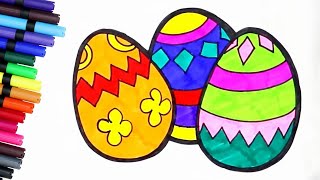 Como Desenhar Um Ovo De Páscoa Desenho Fácil Chiki Art Brasil