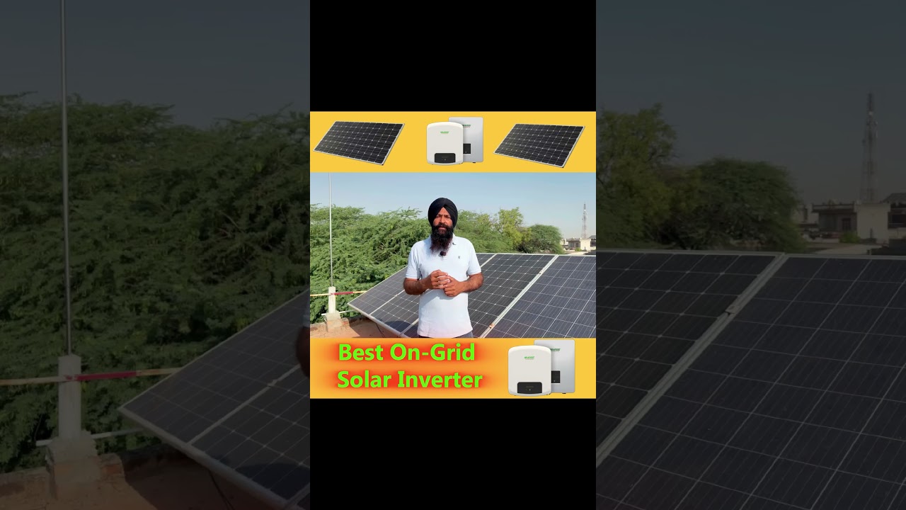 Best Solar Inverter 2025 in india | Best On Grid solar inverter in india | Waaree solar inverter