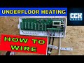 Plumbing - How To Wire Underfloor Heating - Wet Underfloor Heating