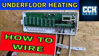 Plumbing - How To Wire Underfloor Heating - Wet Underfloor Heating - YouTube  Polypipe Wiring Diagram For Underfloor Heating    YouTube