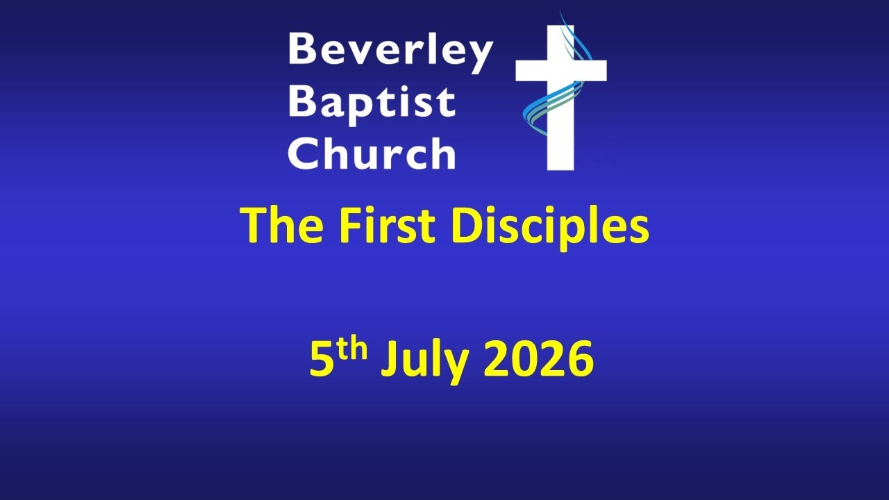 Explore Together – The First Disciples   -  5th July  2026