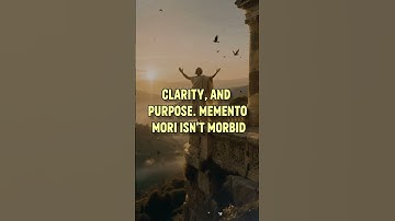 Memento Mori: How Thinking About Death Can Make Life Better | Stoic Wisdom