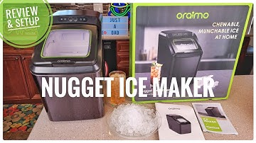 Oraimo Nugget Ice Maker Review & How To Clean & Setup for First Time