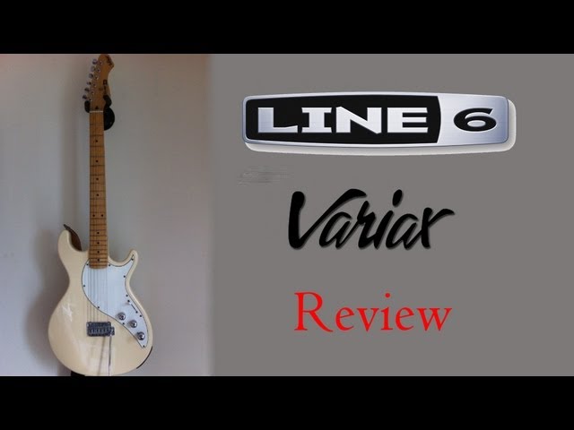 Variax 600 Line 6 Guitar - Workbench Software - YouTube