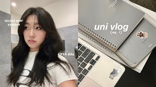 first day of uni ?second year student, pack w/ me, GRWM, whats in my bag, dorm tour