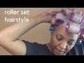 HAIR | ROLLER SET HAIRSTYLE