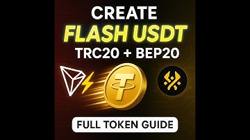 🚀 Create Your Own Flash USDT Token (TRC20 & BEP20) | Full Guide for Beginners 💸💥