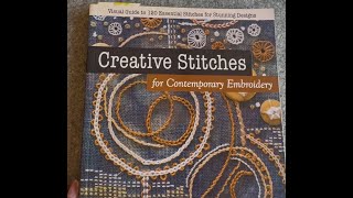 Why You NEED This Stitch Book! Creative Stitches for Contemporary Embroidery (Sharon Boggon)