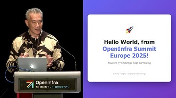 One MCP to Rule Them All - Cachengo Presents at OpenInfra Summit Europe 2025