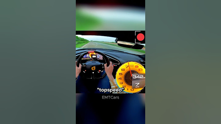 INSANE! Ferrari 296 Is Brutally Fast on Autobahn // Review & 0-100 & Top Speed #ferrari #car #review