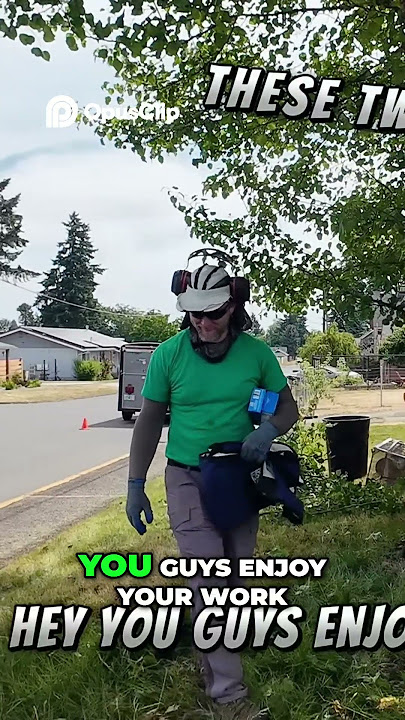 Stop Sign Visibility  Tree Trimming & Cookies for the Workers!