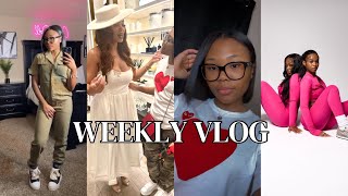 WEEKLY VLOG ♡ Peyton Charles shop &amp; Meet, business photo shoot, sister’s birthday dinner + more