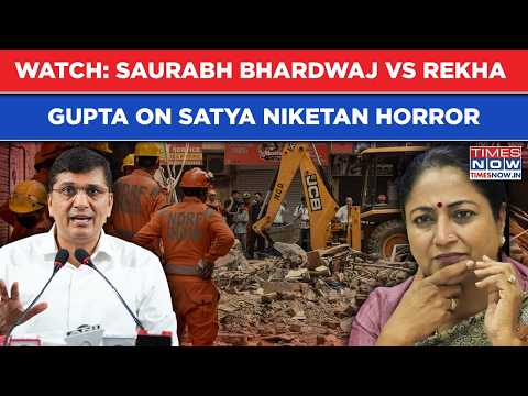 Delhi PG Collapse: Saurabh Bhardwaj VS CM Rekha On Satya Niketan Horror | Watch AAP’s Biggest Claim…