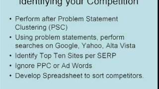 Competitive Research Part 1