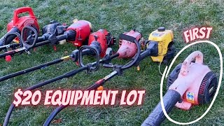 Full Service on a Craftsman Poulan Leaf Blower Vacuum - $20 Equipment Lot Ep.01