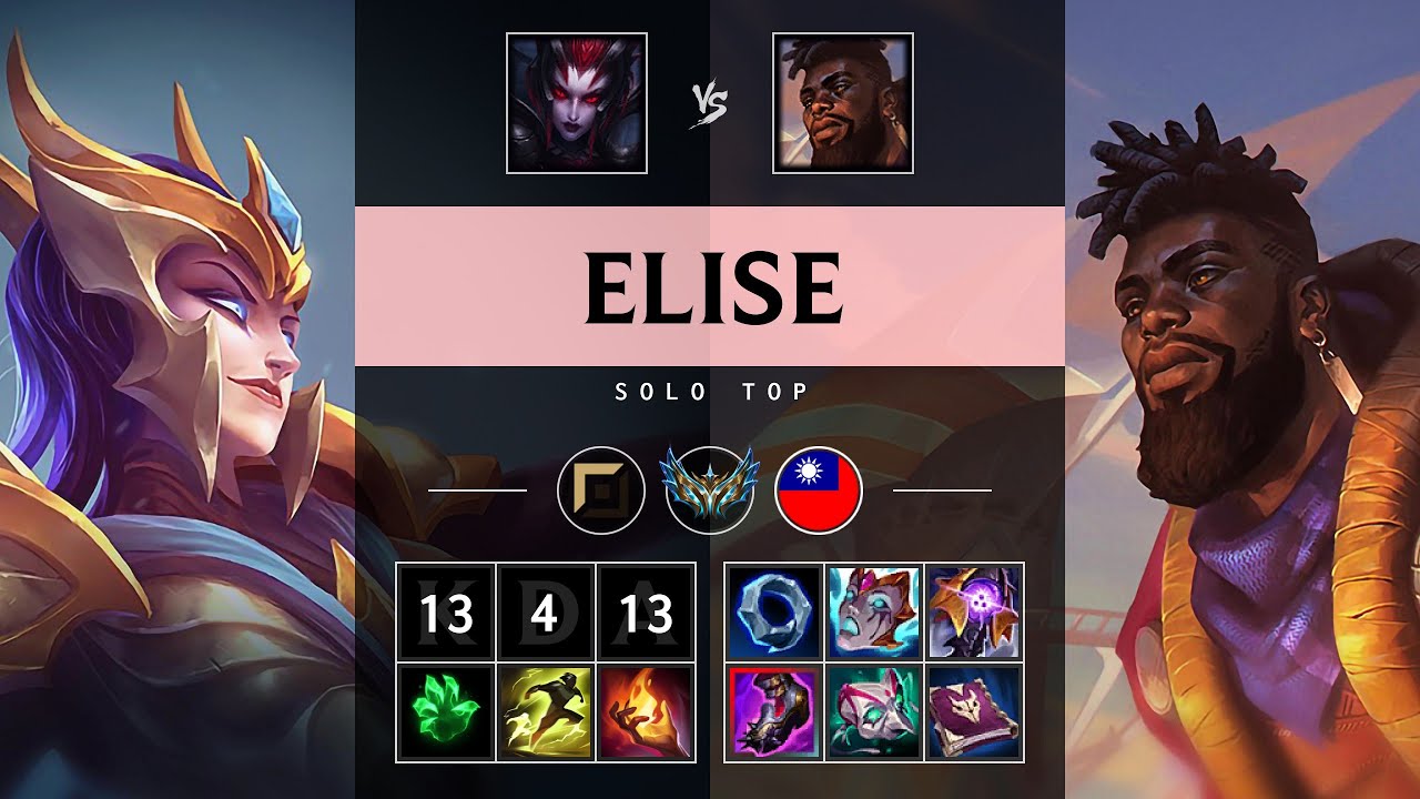 Elise Top vs K'Sante - TW Challenger Patch 25.13