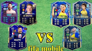 لعبت بنجوم النصر السعودي ضد نجوم أوروبا فيفا موبايل  | Fifa Mobile