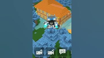 I Owned The House - Mini World Block Art - Animation Speed Build #shorts #youtubeshorts