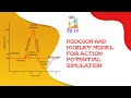 Hodgkin and Huxley model for Action Potential Simulation