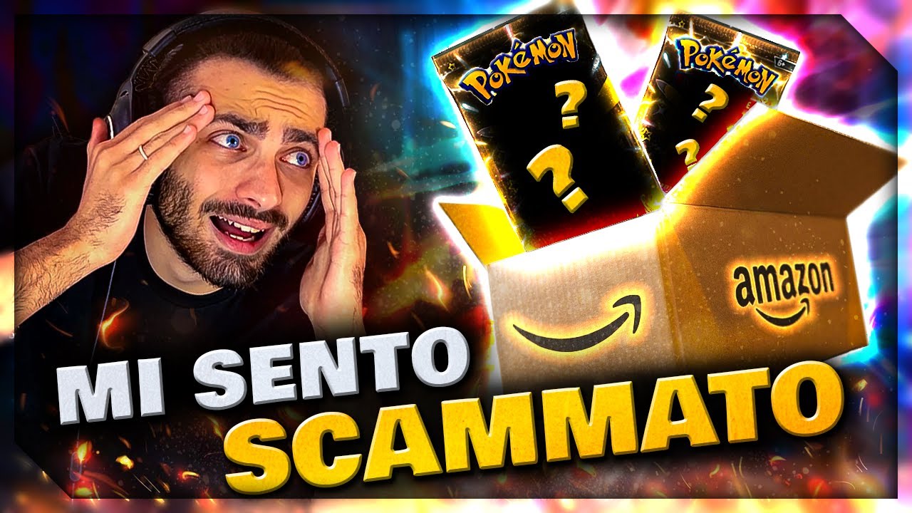 Apro 2 MYSTERY BOX POKEMON comprate su AMAZON e TROVO... - YouTube