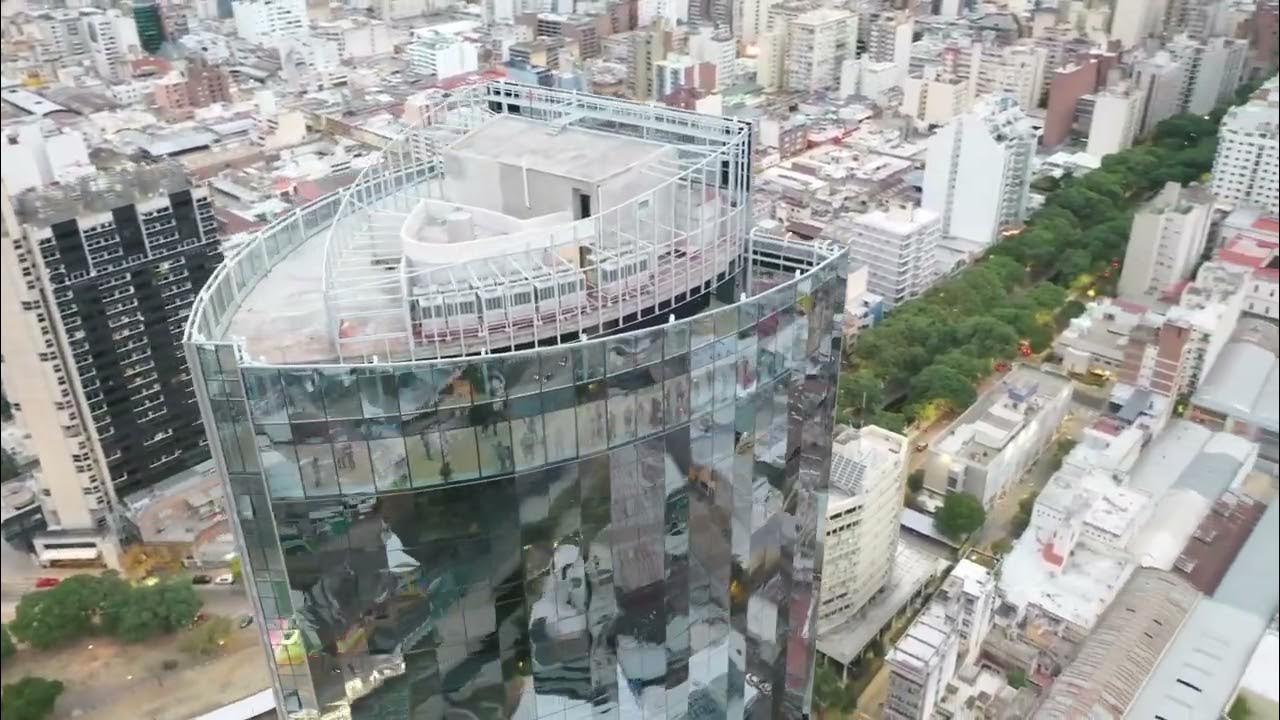 Edificio Capitalinas, vista aérea de un dron - YouTube