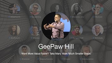 Want More Value Faster? Take Many More Much Smaller Steps - GeePaw Hill