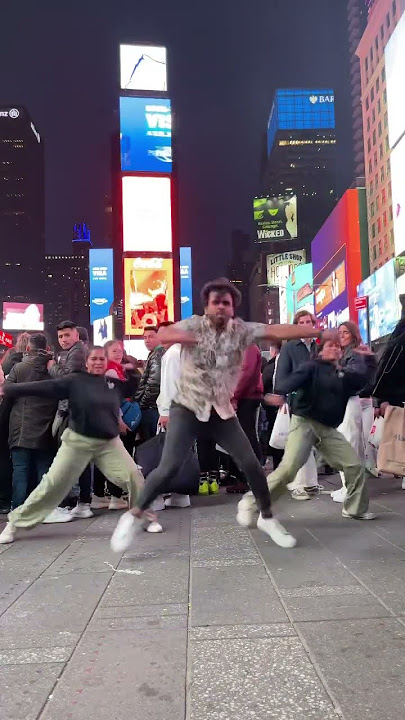 Naakka Mukka 🇺🇸 In Times Square NYC | Karthik Nats