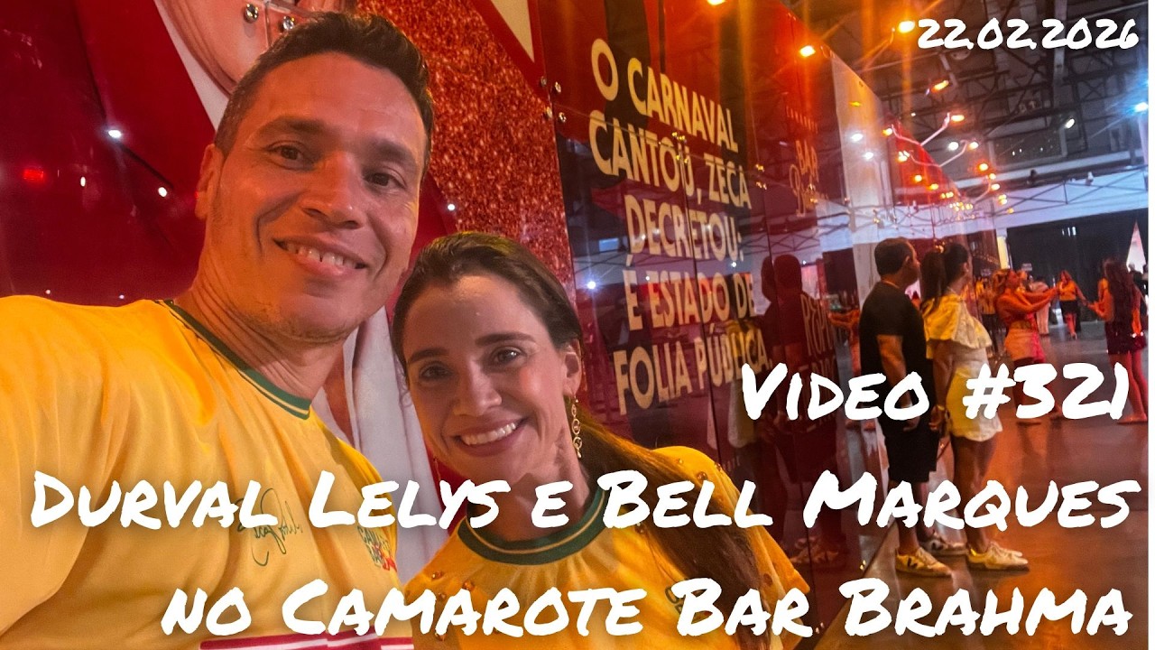 Video #0321 - Show Durval Lelys e Bell Marques no Camarote Bar Brahma [São Paulo, SP]