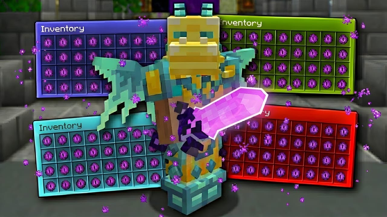 Summoning eye farming in skyblock! (Unlucky RNG)