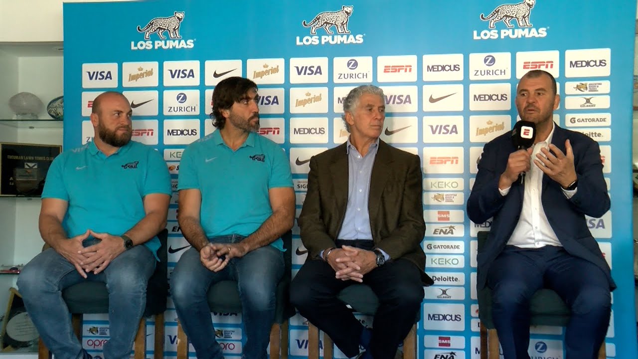 El australiano Michael Cheika fue presentado como el nuevo entrenador de Los Pumas