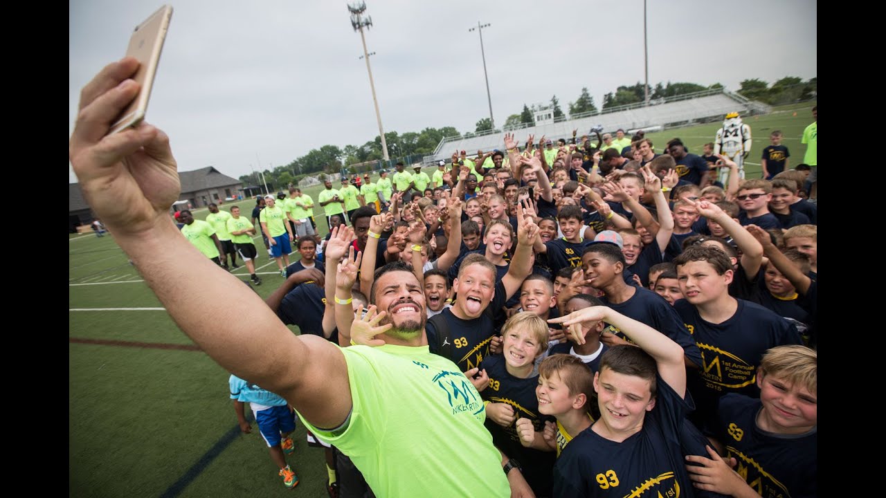 MIKE MARTIN 2015 Youth Football Gauntlet Presented by Meijer YouTube