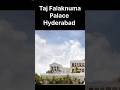 Royal Stay in Hyderabad  Taj Falaknuma Palace #TajFalaknuma #LuxuryHotel #shorts