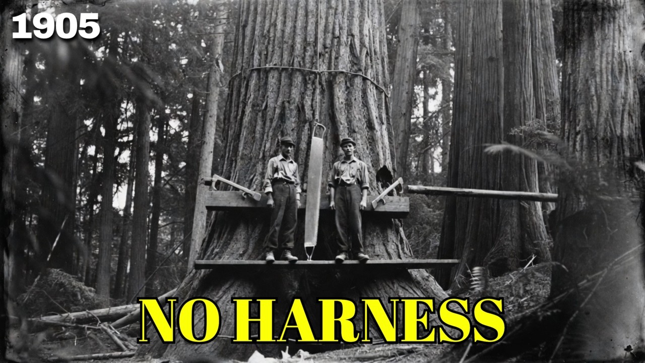 BEFORE MACHINERY : Cutting Giant Trees in the Pacific Northwest
