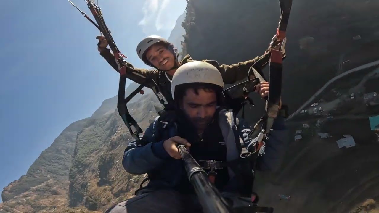 Paragliding in manali njy 