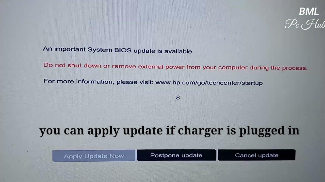 how to install HP ELITEBOOK 840 G1 Bios update latest YouTube
