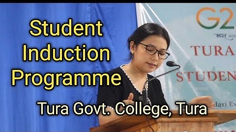 Student Induction Programme/ Tura Govt. College, Tura.