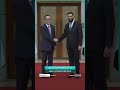 جانب من استقبال الرئيس الشرع لوزير خارجية كوريا الجنوبية في دمشق سوريا راديو طيف سوريا حرة
