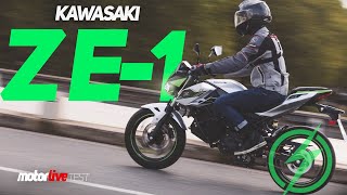 TEST KAWASAKI Z E1 : Elle KaWatt ? | MOTORLIVE