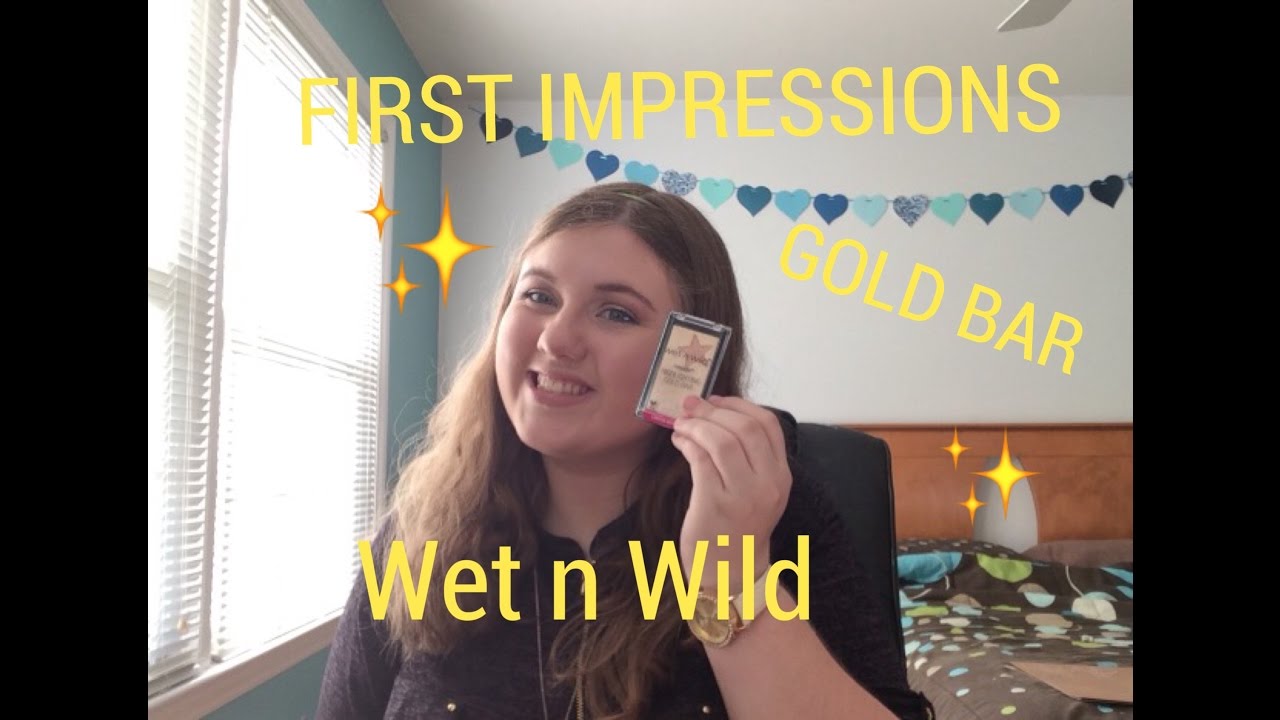 FIRST IMPRESSIONS! Wet n Wild MegaGlo Highlighting Gold Bar