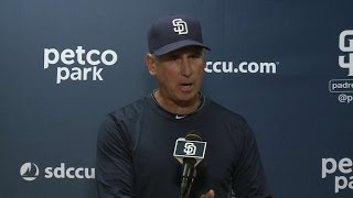 HOU@SD: Black discusses Padres' loss to the Astros