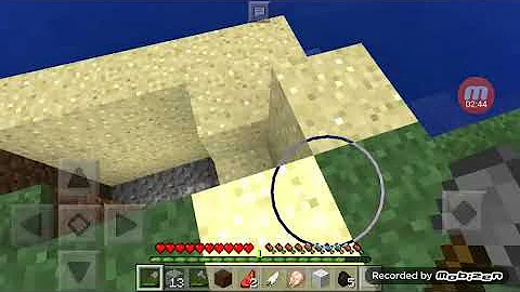 Como fazer vidro no Minecraft teste?