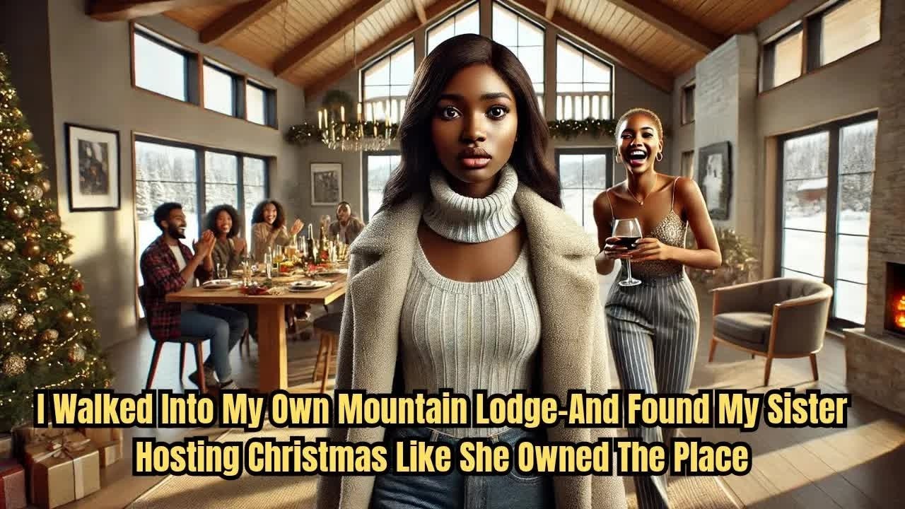 I Walked Into My Own Mountain Lodge And Found My Sister Hosting Christmas Like She Owned The Place