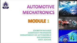 KTU.MECHATRONICS AND AUTOMOTIVE MECHATRONICS MODULE 1 LEC 4  PART 2