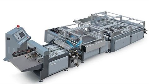 Máy làm bìa cứng, bìa lịch, nắp hộp cứng tự động