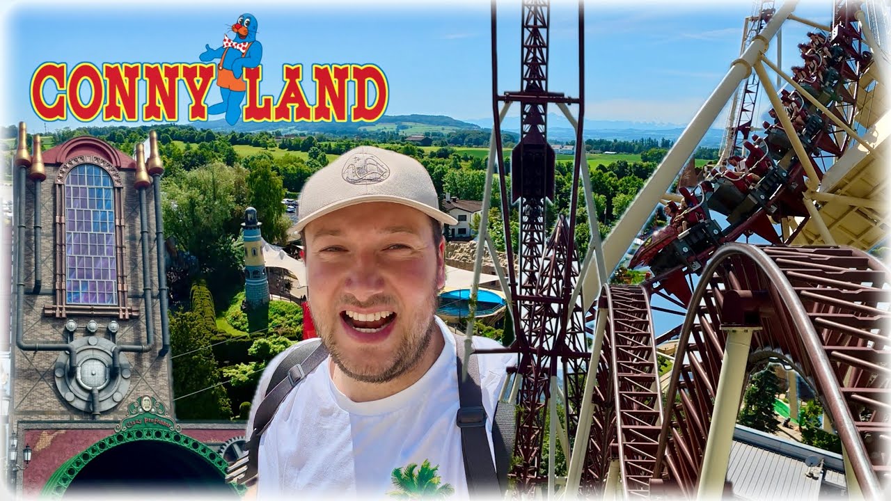ERSTBESUCH im CONNY-LAND- Ich teste den größten FREIZEITPARK der Schweiz!