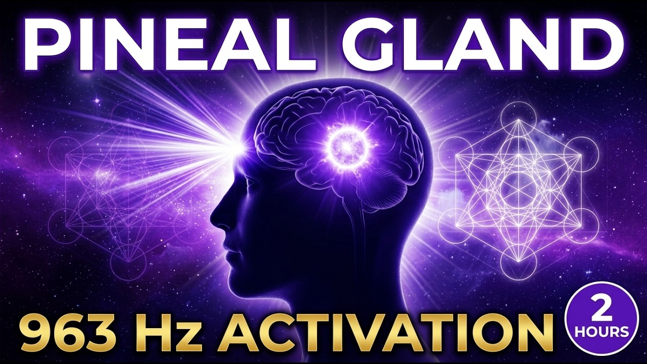 963 Hz | Pineal Gland Activation & Divine Connection – Open Your Third ...